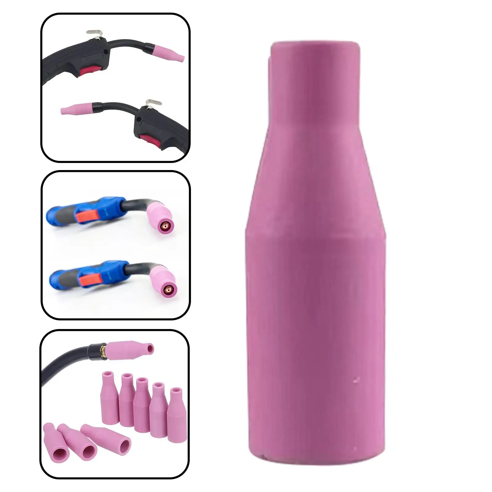 Welding Torch Nozzle Accessory Wear Resistance Thicken Ceramics Durable