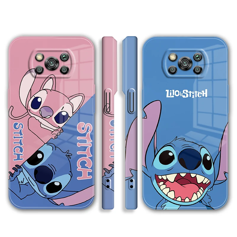 

Cute Anime Stitch Baby Feilin Filim Luxury Cover For Xiaomi POCO F5 F4 F3 F2 X5 X4 X3 X2 M5 M4 M3 GT Pro Hard Phone Case Fundas