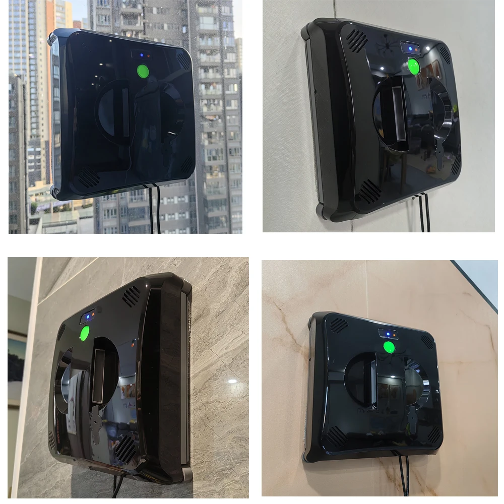 Window Cleaning Robot Water Spray,APP Remote Control Anti-falling For High-rise Outer Window Washing Robot Household Glass Wiper 2