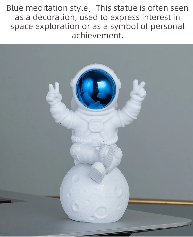 Adornos de astronauta de escritorio, decoración de verano, regalos creativos de cumpleaños, regalos de inauguración de l