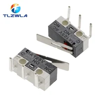 10PCS Micro Limit Switch Momentary Push Button Switch 1A 125V AC Mouse Switch 3Pins Long Handle Roller Lever Arm SPDT 12X6X6MM - Image 6