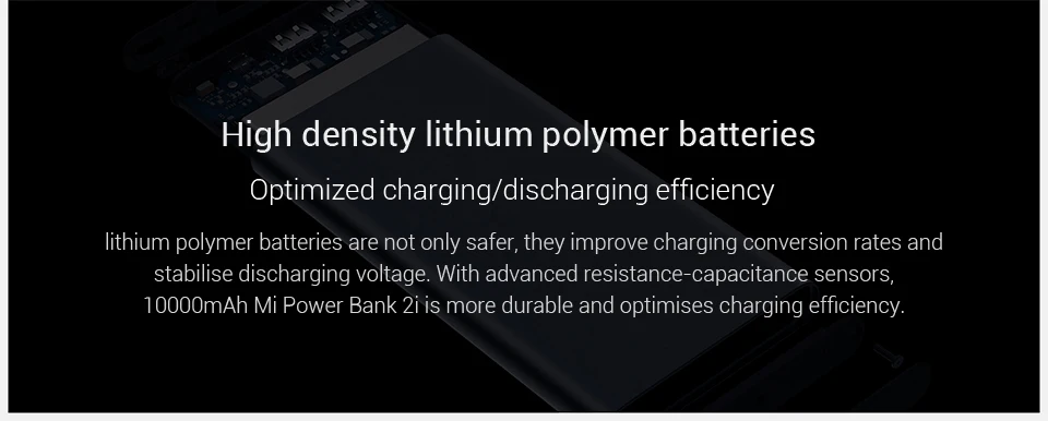 10000mAh Xiaomi Mi Powerbank 2 PLM09ZM External Battery PowerBank Xiaomi 18W Quick Charge Power bank Xiaomi with Dual USB Output power bank portable charger