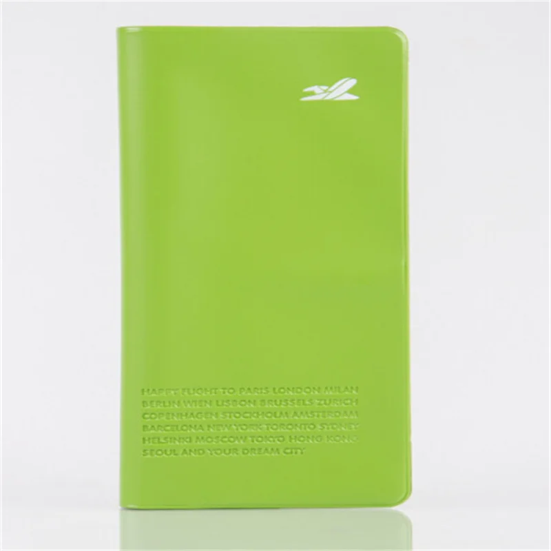 Long section Passport Covers Travel Accessories ID Bank Credit Card Bag Men Women Passport Business Holder wallet