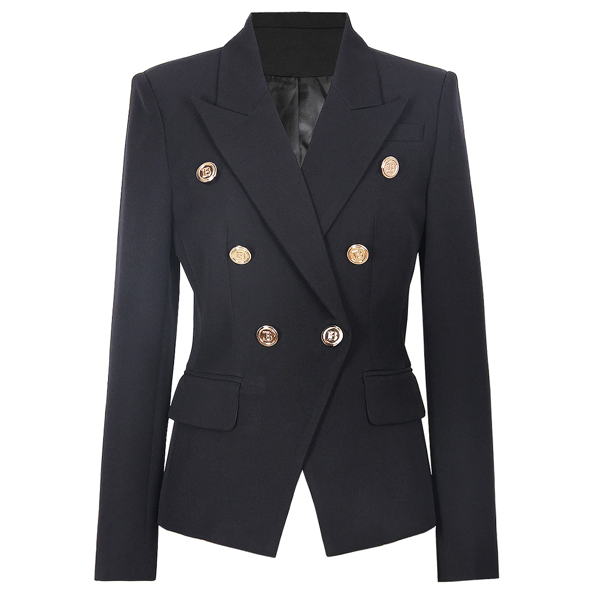 

2022 New Senior Ladies Suit Jacket Fashionable Popular Classic Commuter Occupation Simple Atmosphere Small Suit Top Blazer