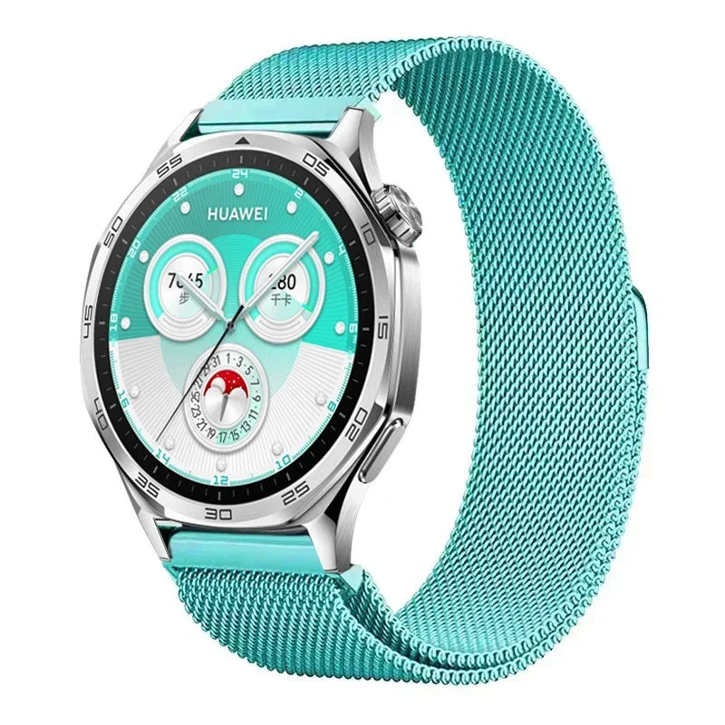 Sleek Milanese Magnetic Watch Band, 20mm/22mm, Stainless Steel Mesh Strap