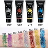 Shimmer Eye&Body Glitter Sequins Gel Smear Face Art Flash Loose Sequins Cream Glitter Nail Hair Stickers Makeup Party Festival 4