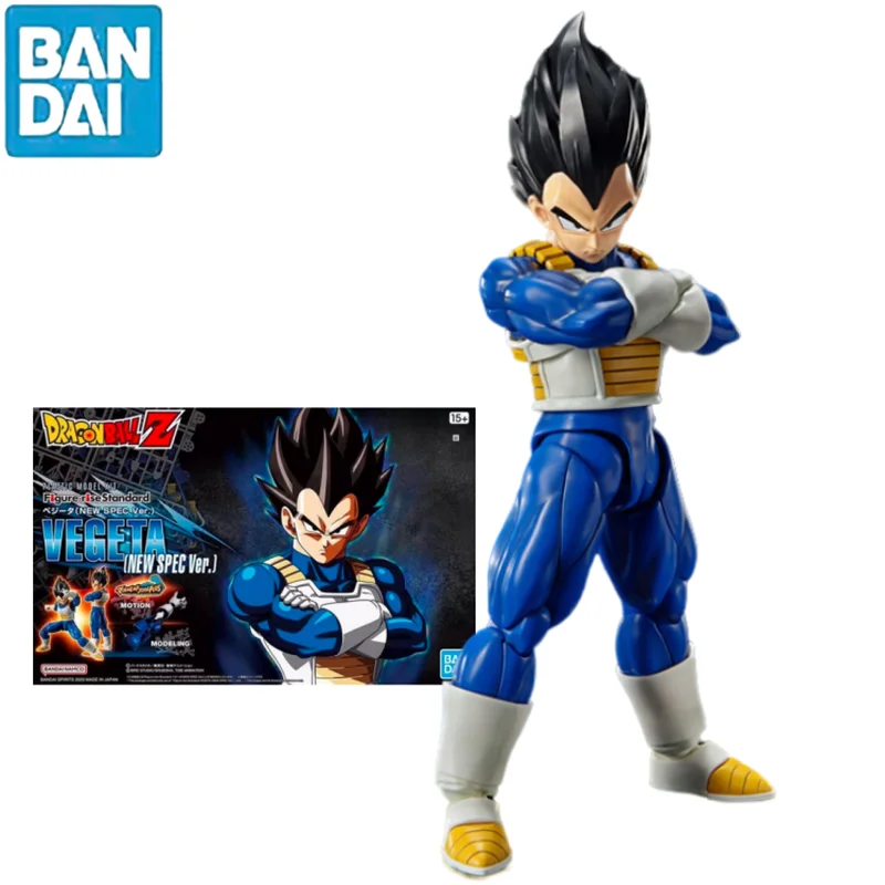 

New Bandai Dragon Ball Z Figure-Rise Standard Vegeta Pvc Assembled Anime Action Figure Standard Vegeta Collectible Model Kit Toy