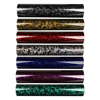 Pellicola Adesiva per Cambio Colore Auto, Pellicola in Fibra di Carbonio Forgiata, Pellicola per Modifica Moto, Pellicola Resistente alle Alte Temperature per Interni