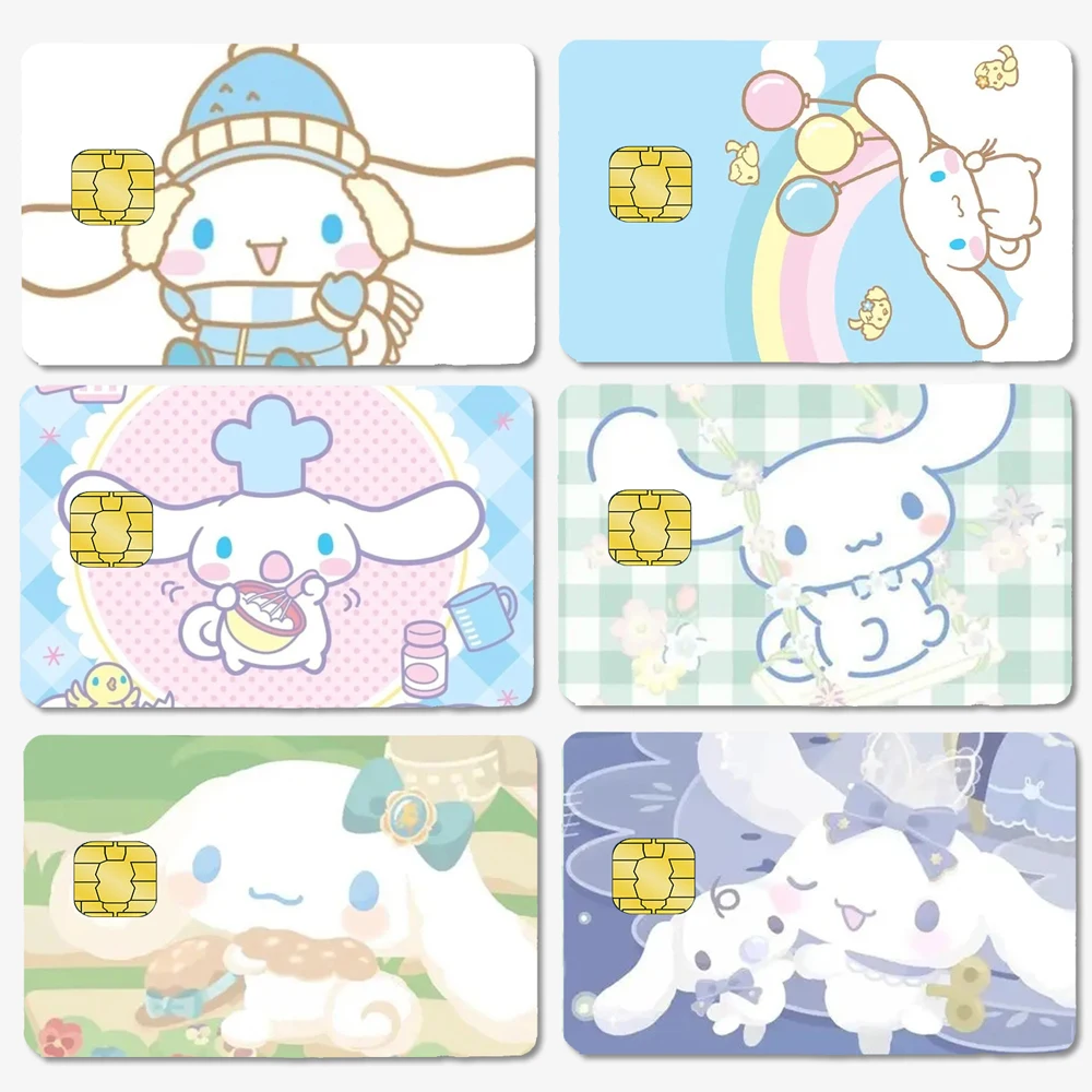 Autocollants Étanches Sanrios Cinnamoroll Pour Cartes De Crédit,  Autocollant De Poker, Film Kawaii, Peau De Bande, Gros, Petit, Puce, Carte  De Débit, Accessoires - Derivados De Animação / Produtos Periféricos -  AliExpress