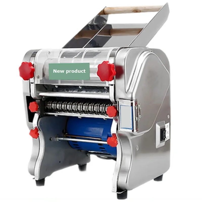 Dough Press Commercial Stainless Steel Household Small Electric Kneading Machine Make Dumpling Wrappers Noodle Maker