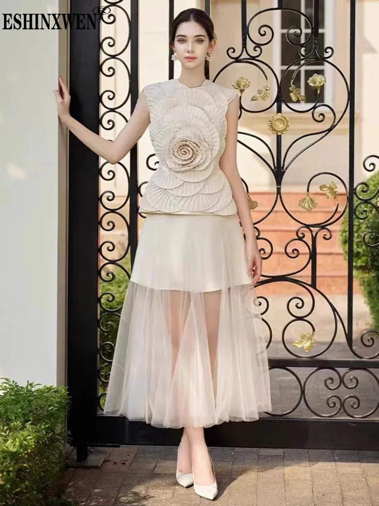 Candelaria Ensemble Élégant de Deux Pièces avec Coupe Structurée