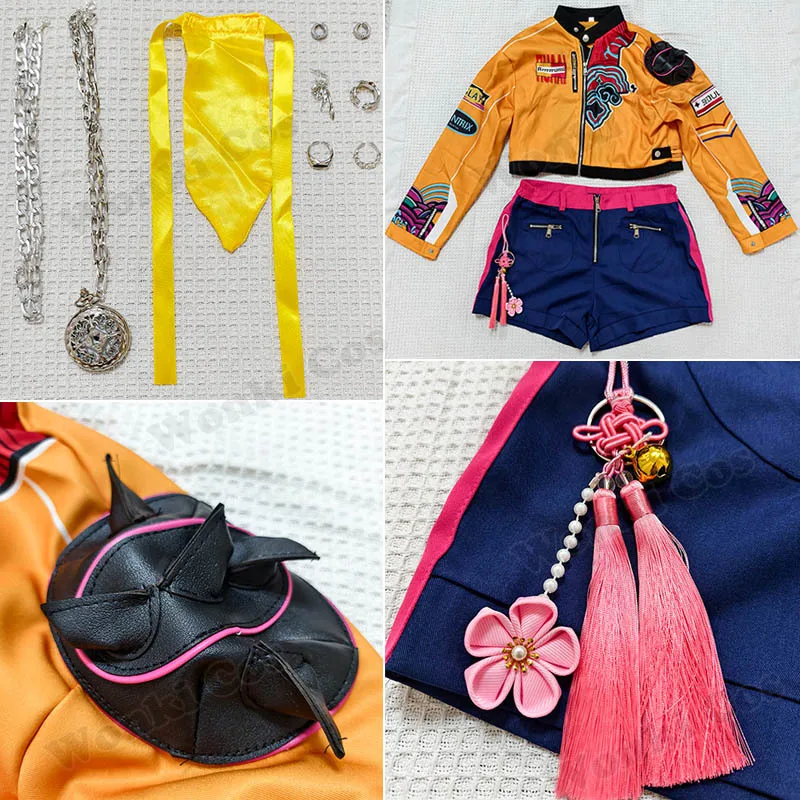 Rumii Zoeyy Miraa Cosplay Costume Women Anime Hunters Girls