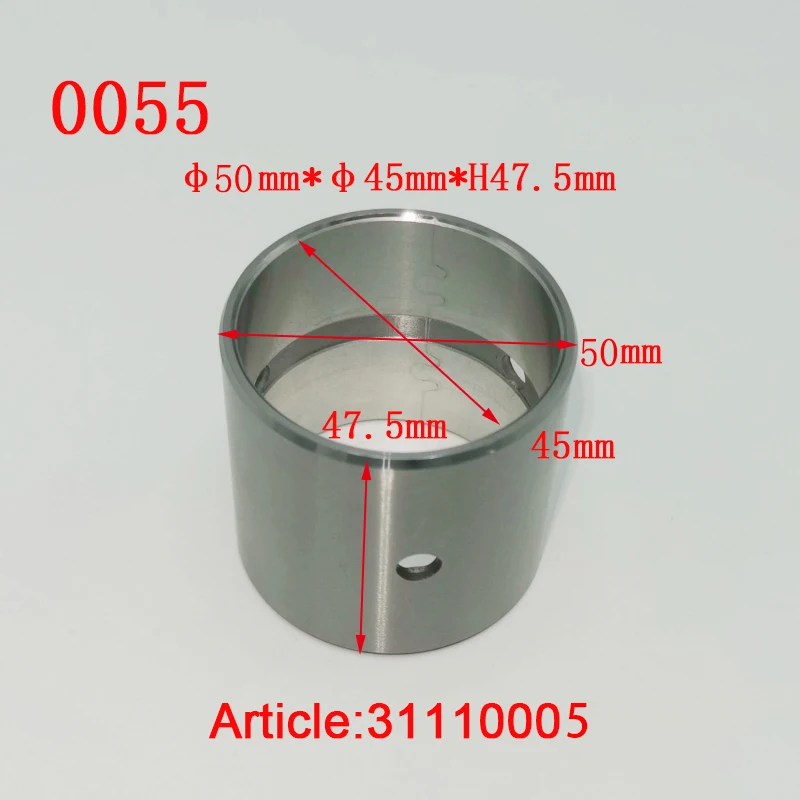 31110005 6F 6G 6H 6J 4G 4H 4J S6F S6G S6H S6J 6FE 6GE 6HE 6JE 4FE 4GE 4HE 4JE Bearing bush for refrigeration compressor