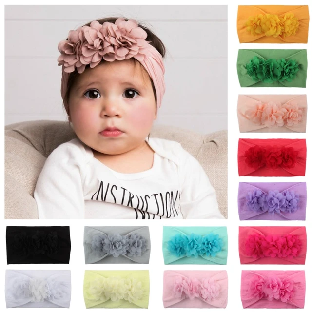 Grand Cheveux Noeud Serre-Têtes Enfants Turban Bébé Fille