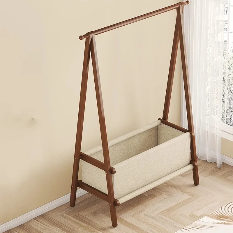 Wood Shelfs Clothes Rack Minimalist Floor Bedroom Stand Closets Clothing Rack Nordic Modern Arara De Roupa Home Furniture