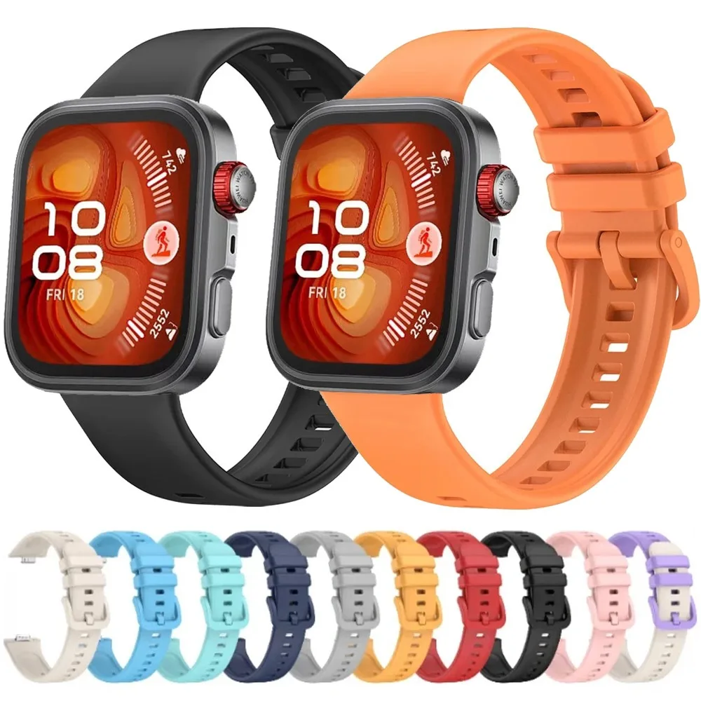 Colorful Breathable Sports Silicone Strap for Smartwatch Accessories