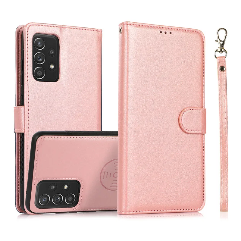 Elegant Magnetic Flip Leather Wallet Phone Case with Card Holder