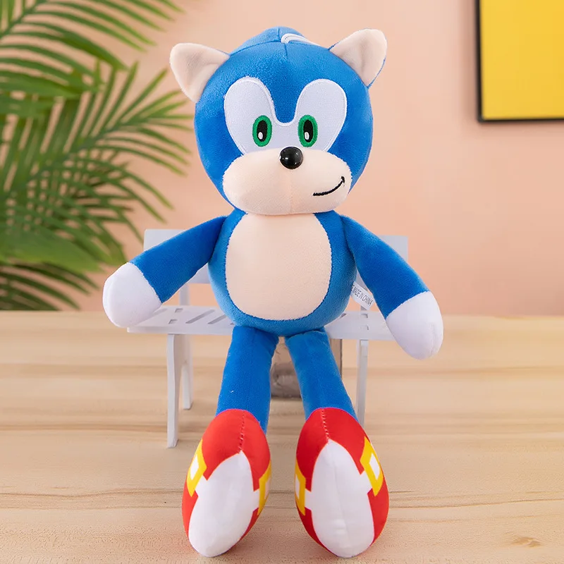 25-36cm Sonic The Hedgehog Soft Stuffed Plush Doll Cartoon Game