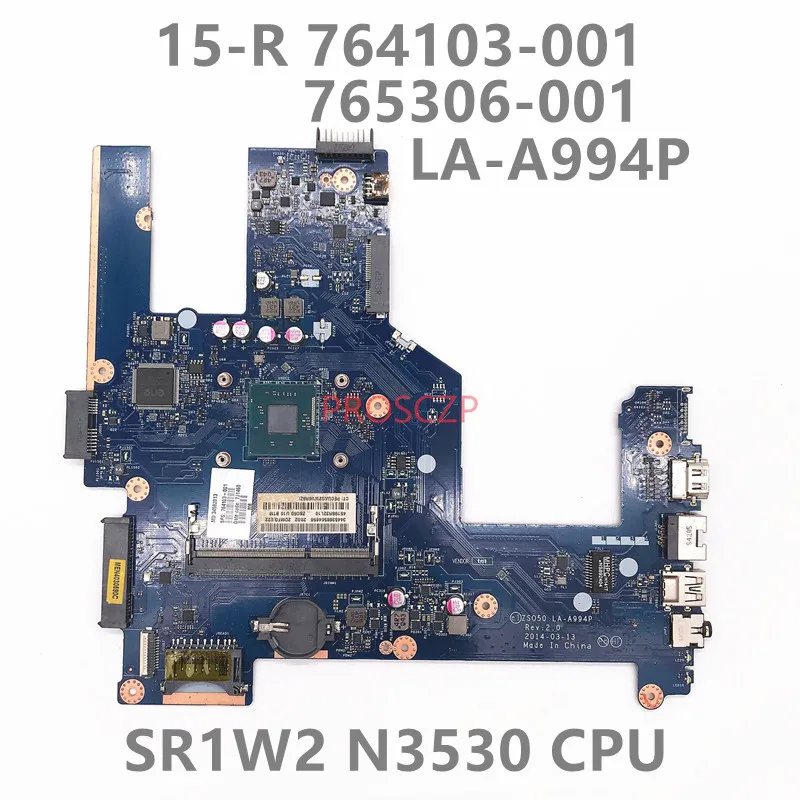 Высокое-качество-765306-001-764103-501-764103-001-для-hp-15-r-15t-r-материнская-плата-для-ноутбука-sr1w2-n3530-процессор-100-полностью-протестирован