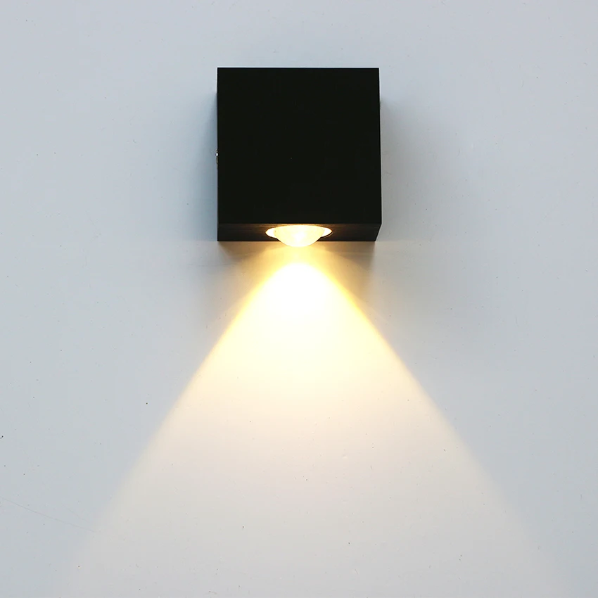 LED Wall Light Aluminum Wall Lamp Down Lights Wall Sconce Living Room Bedroom Aside Corridor Stairs Wall Lights BL45