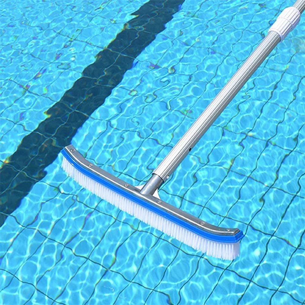 Pool cleaning tool Swimming pool cleaning kit Pool cleaning brush Swimming Pool Spa Cleaning Brush Head Duty Cleaner Broom Bent Tool Swimming Pool Brush Cleaning Equipment