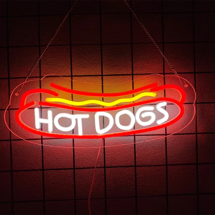 LED Neon Sign Burger - The Neon Company