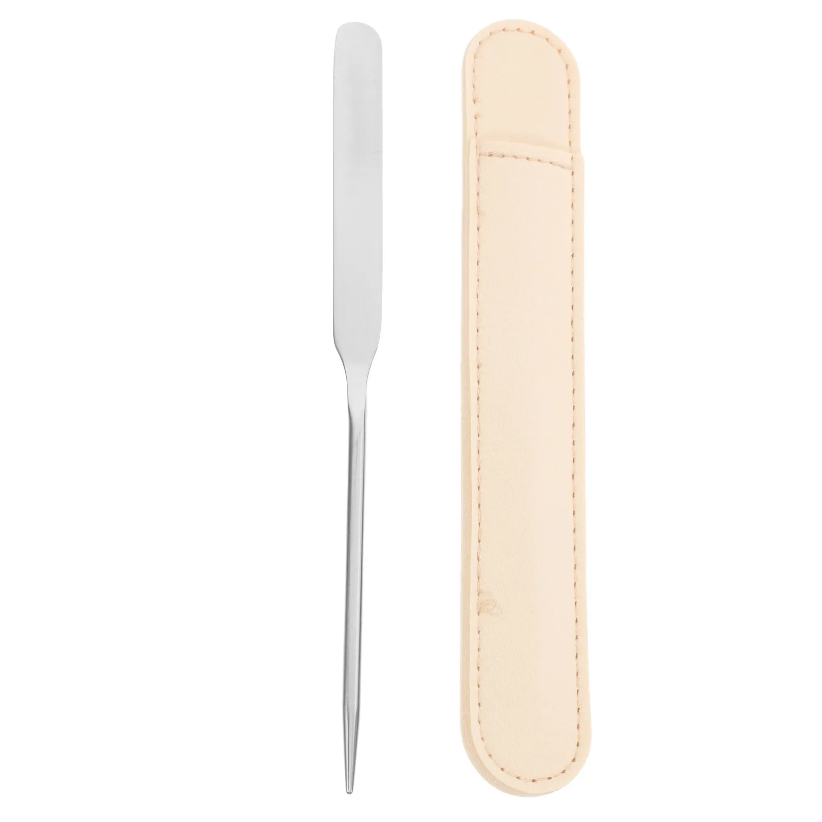 스테인레스 스틸 메이크업 스패출러 도구 다기능 파운데이션 믹싱 로드 뷰티 믹싱 스크레이퍼 네일 아트 피그먼트