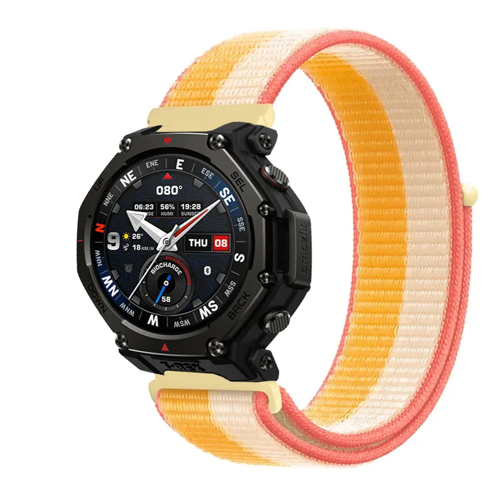 Nylon Loop Band in Black - Breathable & Adjustable