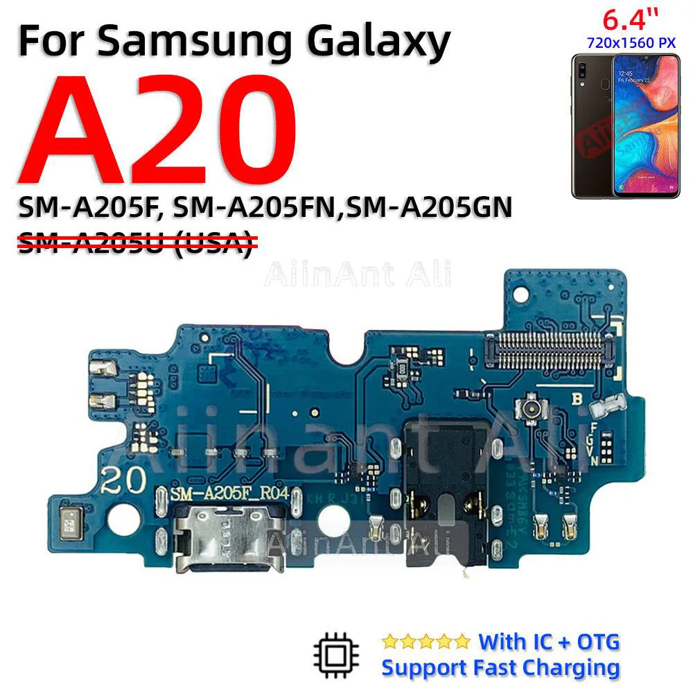 Charging Board Samsung A20 Charging Plate ORIGINAL SAMSUNG GALAXY
