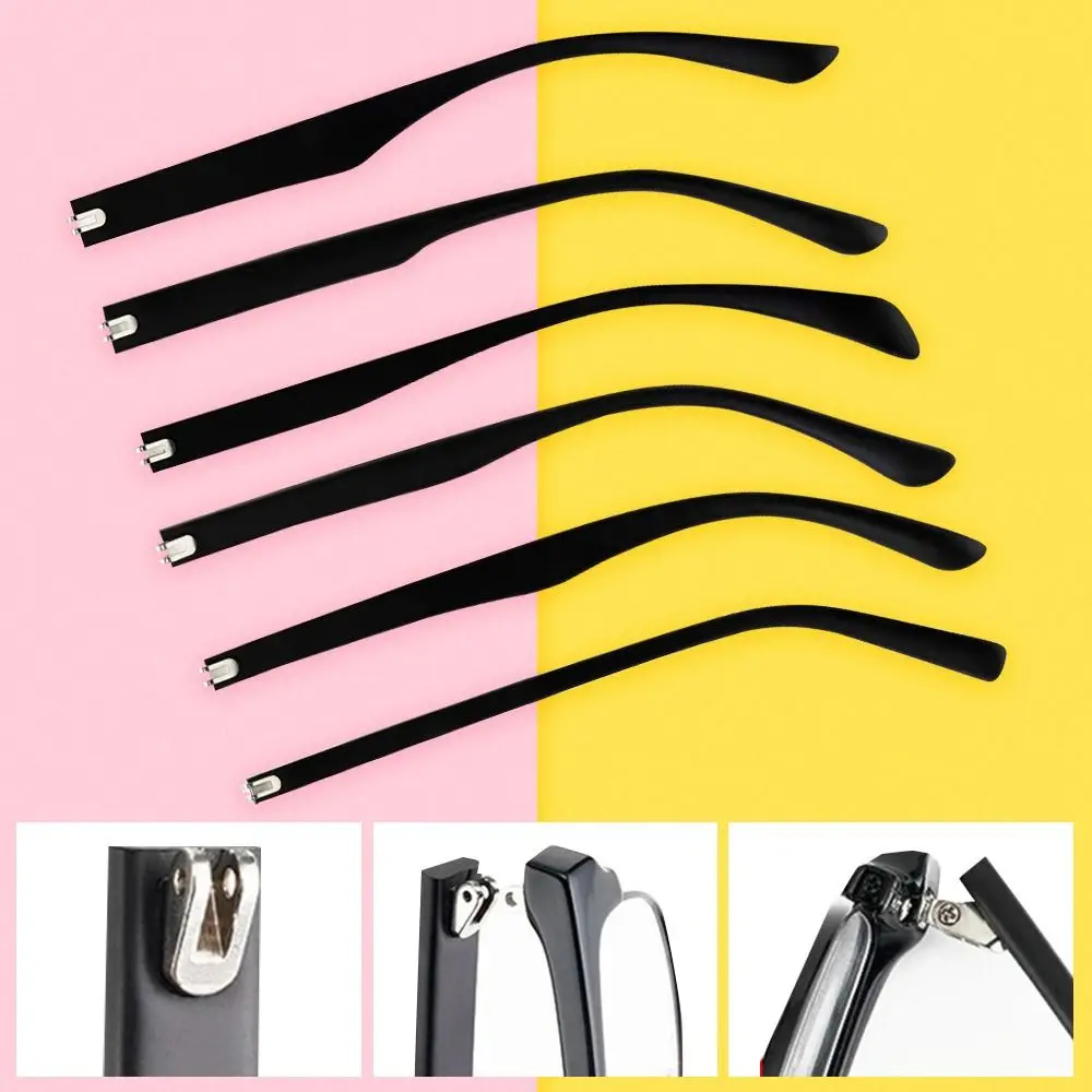 1 Pair Eyeglasses Temple Arm Flat Teeth TR90 Eyeglasses Replacement Anti-Slip Leg Glasses Repair Tool Eyewear Frames Accessories eyeglasses frames eyeglass frames eyeglasses accessories