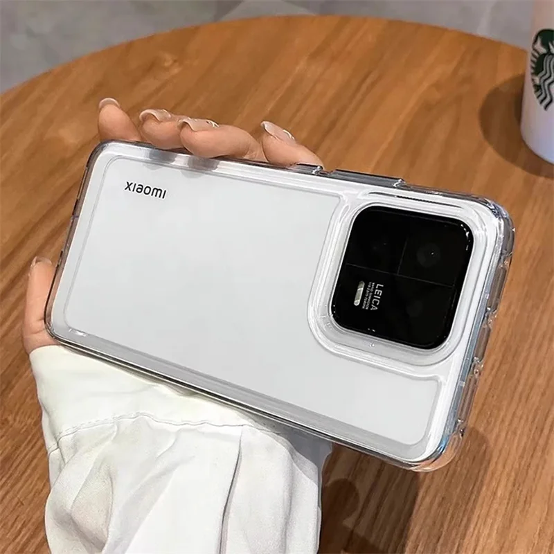 Luxury Clear Shockproof HD Transparent Acrylic Phone Case