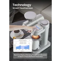 Gevi Professional Barista Coffee Machine | Smart Pour-over Drip Coffee Maker | Programmable Brew & Spin Speed | 51 Precise Grind 2