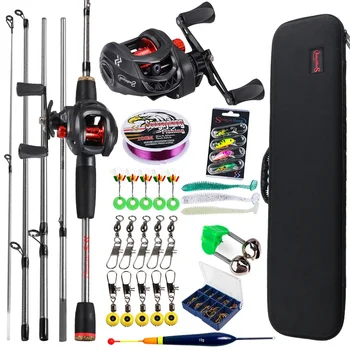 Baitcasting Rod & Reel Combo Kit 1