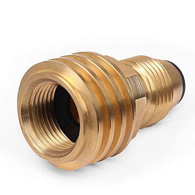 A 2Db Átalakítja Pol Lp Tartály Szervizszelepét Qcc1/Type1 Outlet Brass Adapter Adapterre - Image 3