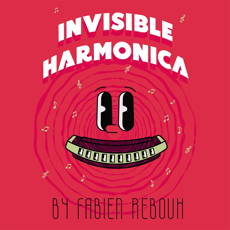 Invisible Harmonica by Fabien Magic Tricks Play Songs on Any Borrowed Objects Close-up Stage Illusions Gimmicks Mentalism Props