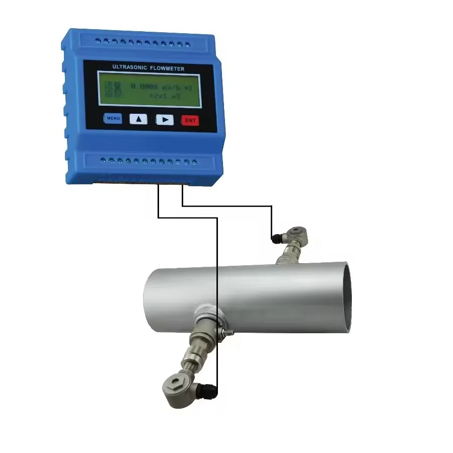 Flow Meter Water Flow Meter Turbine Flow Meter Digital Turbine Flow Meter TUF-2000M Digital Modular Ultrasonic Flowmeter TS-2 TM-1 TL-1 Transducer Optional Measuring Range DN15-6000mm Flow Speed Tester