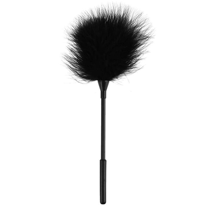 Bondage Slave Erotic BDSM SM For Couple Women Adult Game 26.5cm Flirt Whip Bird Feather Flogger Sex Toy Products