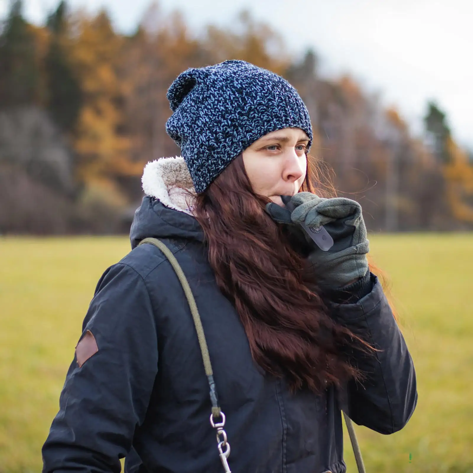 Survival Whistle with Compass Loud Sound Survival Whistle with Light Mountaineering Hiking Safety Gear with Temperature Gauge