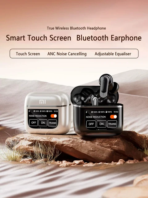 JBL TOUR PRO 2 True Wireless Noise Cancelling Earphones Bluetooth Sport  Earbuds Headphone with Smart LCD Screen Mic Charge Case - AliExpress