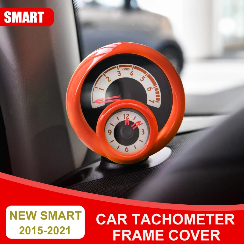 

Car Tachometer Instrument Panel Frame Moulding Cover Case Interior Decoration Car Accessories For New Smart 453 Fortwo Forfour