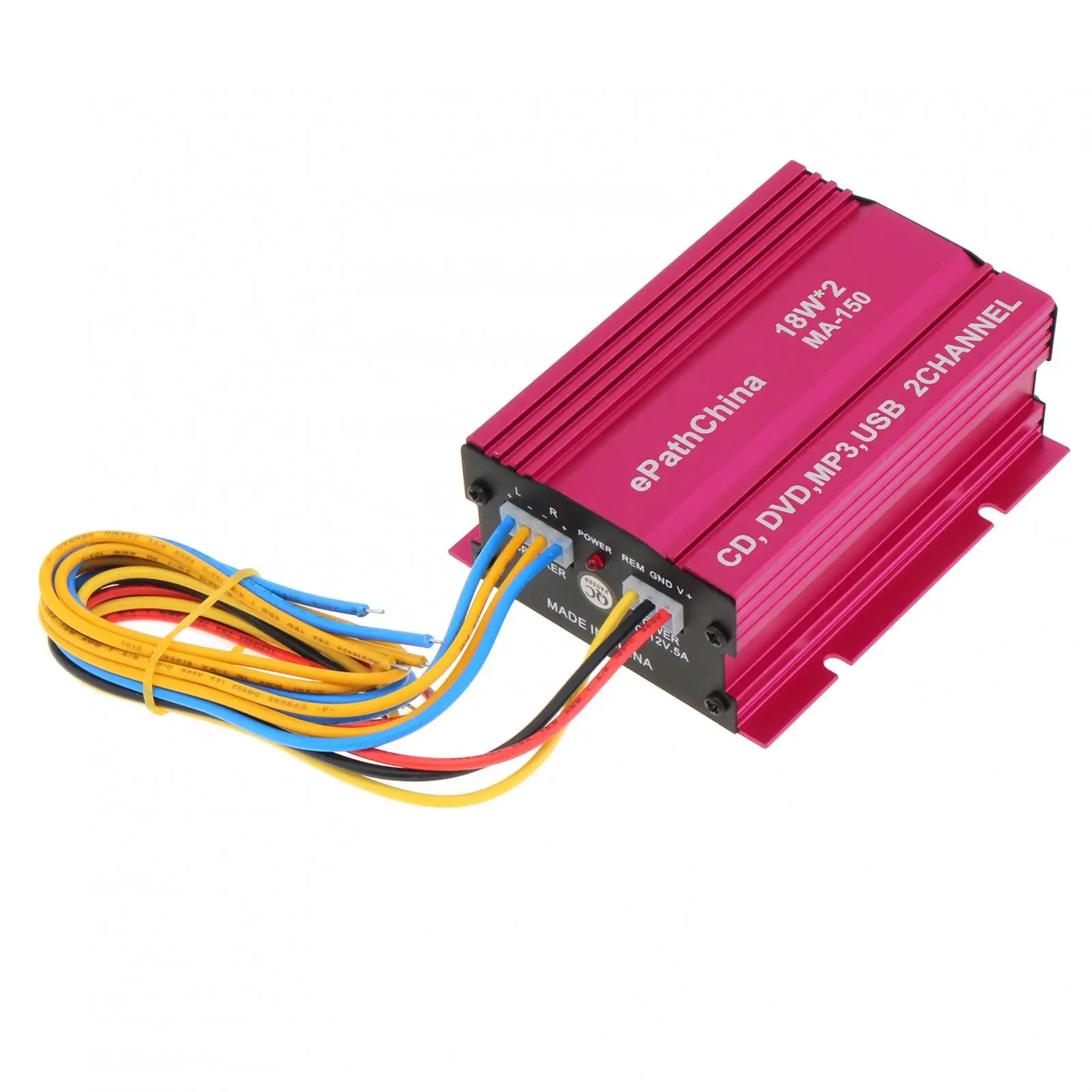 500w Ma150 Dc914v 2ch Mini Hifi Car Stereo Audio Amplifier Amp