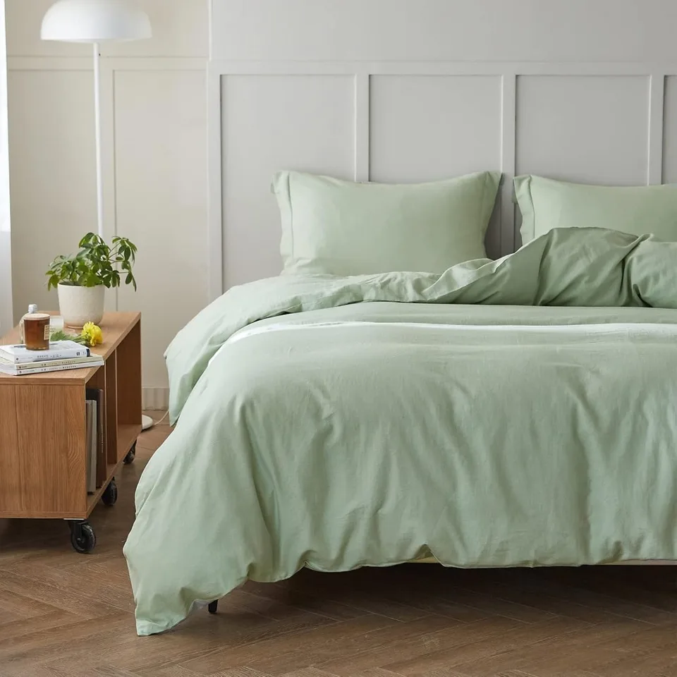 Luxurious French Linen Cotton Duvet Cover Set