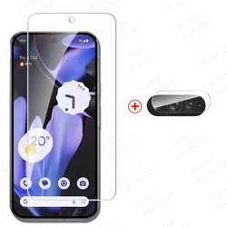 6 - in - 1 Premium Tempered Glass Screen Protector and Lens Film - Pixel 10a 5G (1Glass 1Lens)