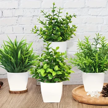 Artificial Potted Plant Tabletop Decor 1
