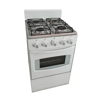 4 Burner Stove with Gas Oven with Pizza Oven Restaurant Cabinet Kitchen Engineering Combination Electric Table Stove Oven 1