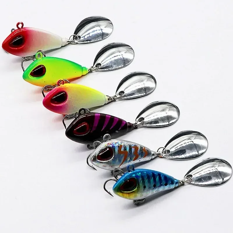 Mini Spinner Spinning Sequins Road Runner Bait Long Casting Sea