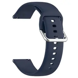 Silicone Sport Bracelet Wristband for Smart Watches - Premium Strap for Active Lifestyles (Dark Blue)