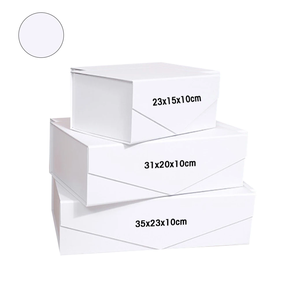 Collapsible Magnetic Gift Box with Lid – Large Rectangle Storage Box for Bridesmaid & G... - SKU FGB60968 - UGI Packaging