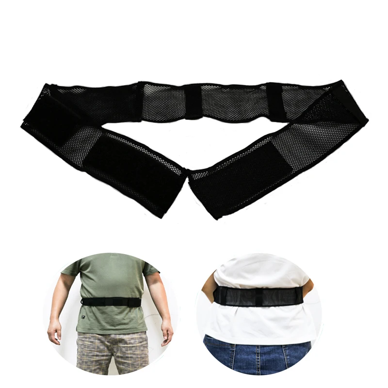 2PCS Elastic Catheter Fixing Belts Breathable Mesh Catheter Fixation Protector Stabilization Holder Belts for Abdominal Dialysis