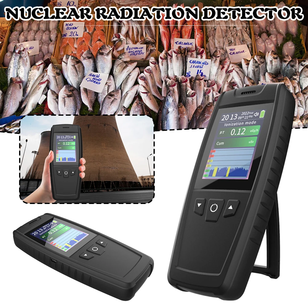 

Multipurpose Nuclears Radiation Detector LCD Display Geigers Counter Device High Sensitivity Radiation Dosimeter For Furniture